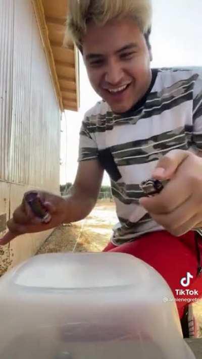 Ayo thats the wrong thing