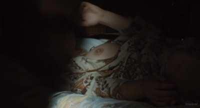 Katheryn Winnick nude debut in Flag Day (stabilised)