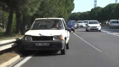 Blind driver causes Mayhem 🔊⬆️