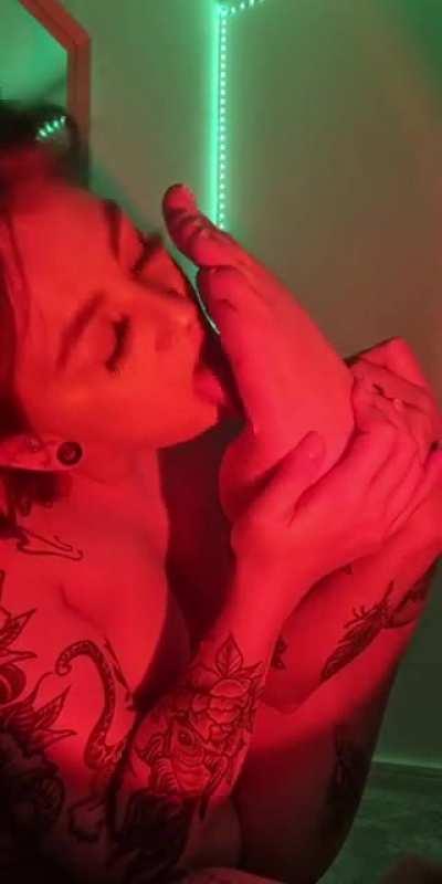 Would you lick them clean?