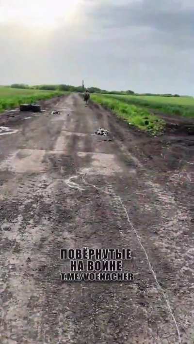 RU POV: Destroyed and abandoned Ukrainian Armed Forces equipment in the Pokrovsk direction. @voenacher-Telegram