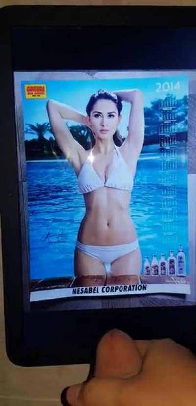 Marian Rivera Ginebra San Miguel Calendar 2014 Fap Cum tribute