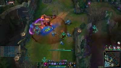 Irelia juking ghost horse and void worm