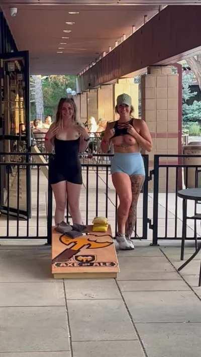 Take turns filling up our holes (;