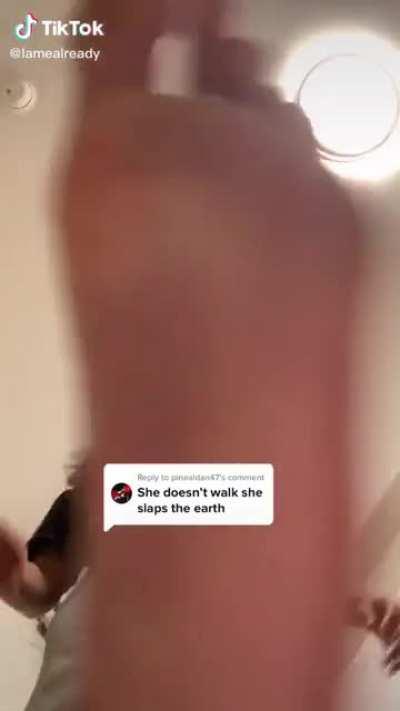 Size 13 stepping on you 🙌