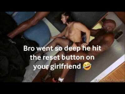 I think your bullying broke your gf