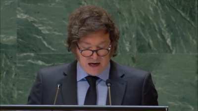Discurso de Javier Milei en la 79° sesión de la Asamblea General de la ONU.