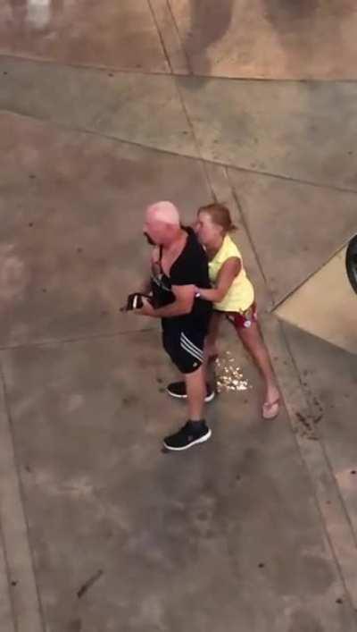 She pissed. Wait for it.