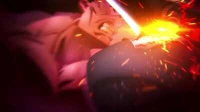 This. Is. Ufotable. Peak of digital animation [heaven's feel II]