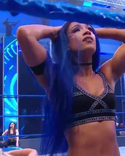 Sasha really is the baddest