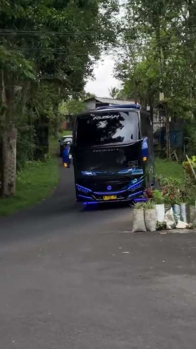 Premium luxury bus
