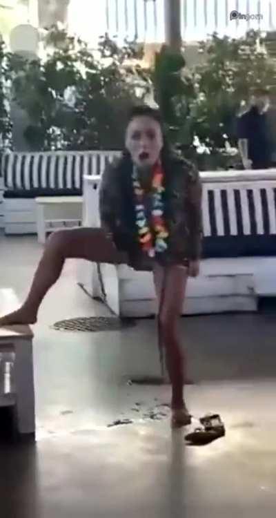 So Wasted The Guards Had to Interfere