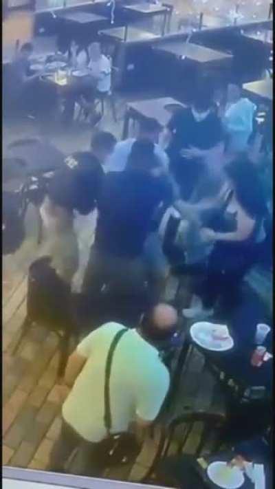 Humans helping humans..