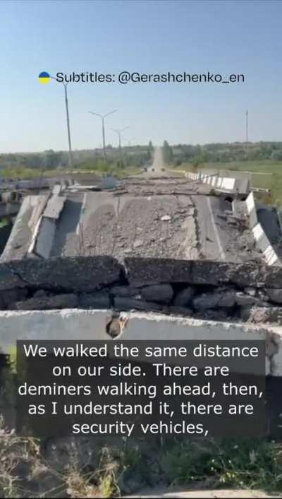 Ukrainian sappers who accompanied the IAEA mission on its way to another rotation at the Zaporizhzhia NPP, found Russian mines along the confirmed corridor for the delegation.