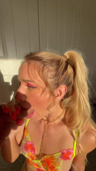 he has me practice everyday