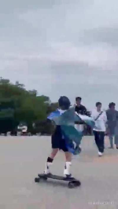 i brought the quality of wanderer skateboarding to pulumnia omnia down to abyssmal levels, making it infinitely funnier.