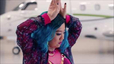 Joy Ride (2023), R-Rated, Stephanie Hsu's body double (ass and fully shaved pussy with tattoo)