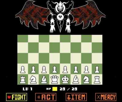 My opponent just absorbed six human SOULs?? What's the optimal move for white on a true pacifist run