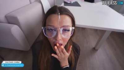 Julie Jess - Would you give her a Second Load?😏