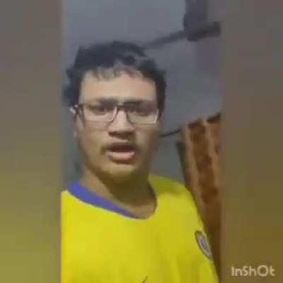 Barcelona fans when their Chelsea kit finally arrives