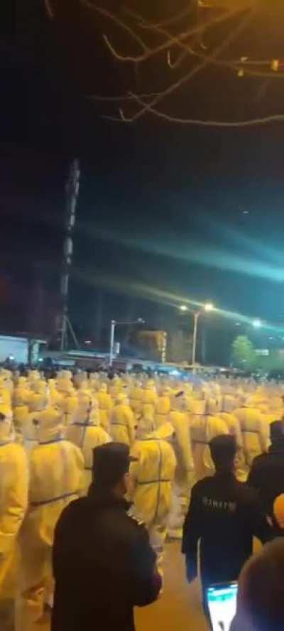 The response to a suspected Omicron outbreak in Xian, China