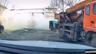 How did he walk away from this?