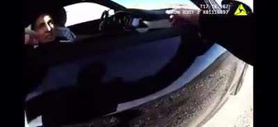 Off duty cop thinks he can get away from the law after driving at 135mph