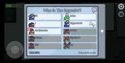 I mean I wasnt lying when I said they'd find out the imposters