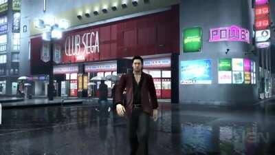 Yes, this was a real trailer for Yakuza 4 in 2010