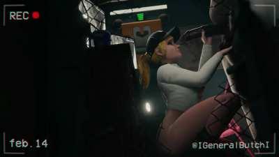 Vanessa hard fuck ( GeneralButch) [ Five Nights at Freddy s]