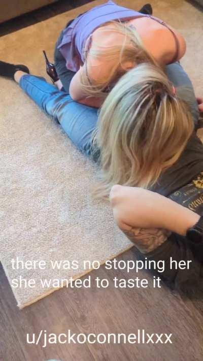 What happens when she wrestles with someone else