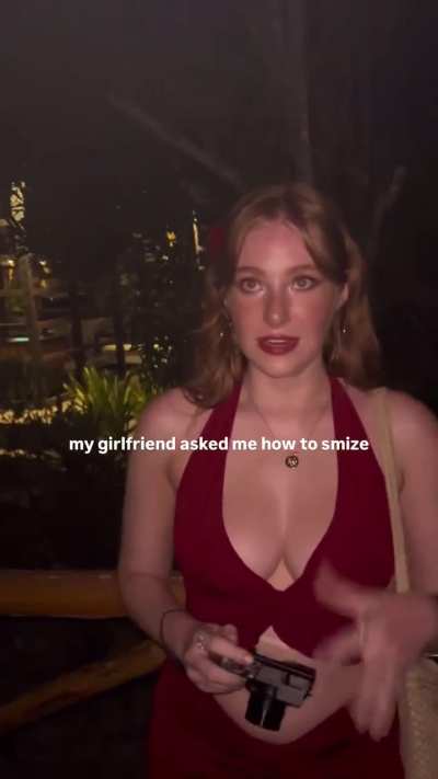'my girlfriend asked me how to smize' - IG September 2025