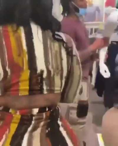 Group Of Girls In Target Store