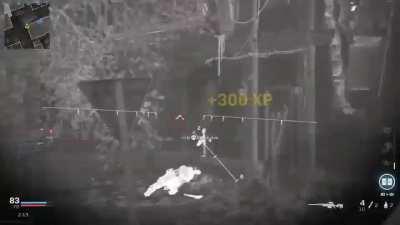 My sniper scope spawned a black hole!