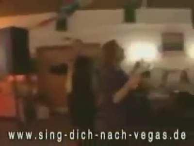 What could go wrong singing at an event