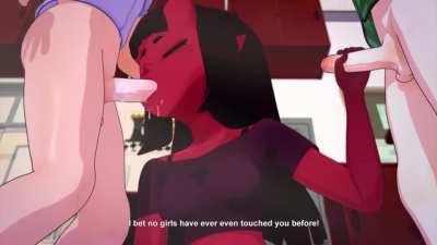 High school demon whore 😈