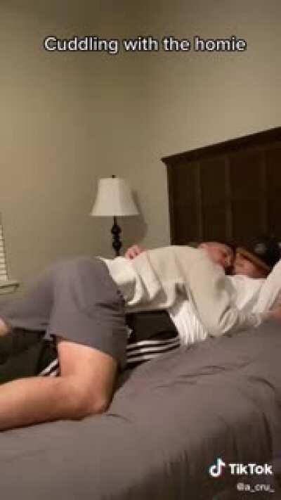 Sleeping with your homies