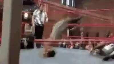 Backflip into full scorpion