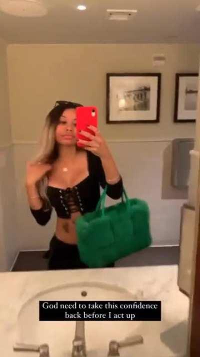 hoping she gets more confidence! love to see more of her