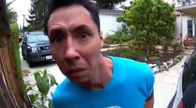 When your buddy is house-sitting, and he knows you have cameras.