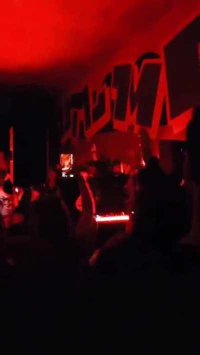 Bass popup in abandoned tunnel (Atlanta)