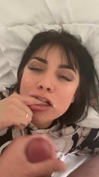 Who wants to be next 💦🤤 btw my OF is free 😘