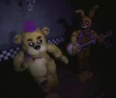 Fredbear dancing to Kendrick Lamar