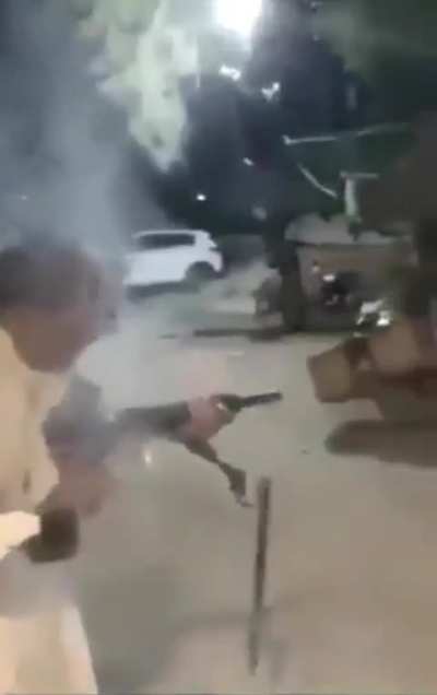 His gun gave up on life