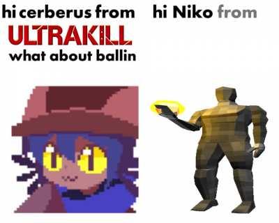 ultrakill x oneshot ballin'