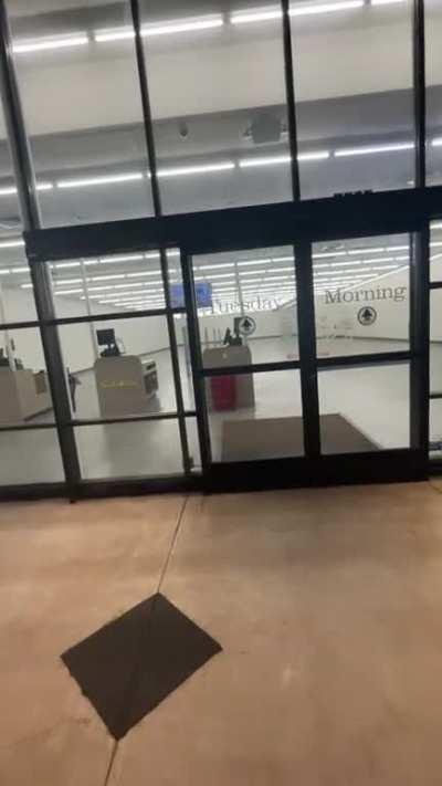 Empty convenience store