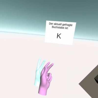 Handtracking fingeralphabet (sign language) tutor