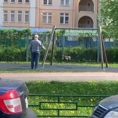 when you really want grandchildren, but there is only a cat)