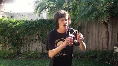 Here’s some footage of a school project I was working on today