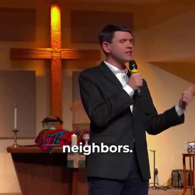 James Talarico: The Bible doesn't mention abortion or gay marriage, but it goes on and on about forgiving debt, liberating the poor, and healing the sick. The closest thing we have to the kingdom of heaven is a multiracial, multicultural democracy where p